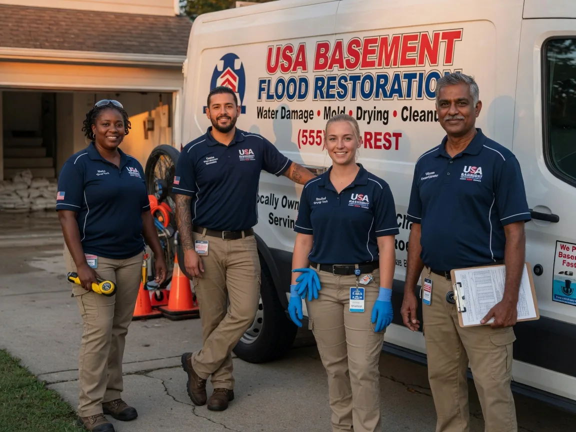 Basement Flood Cleanup company in Gladstone, ND